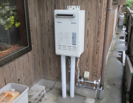 灯油ボイラーからガス給湯器へ取替 広島ガスエナジー株式会社